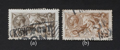 George seahorses stamps - gb, v