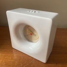 Memphis Cube Ceramic Clock