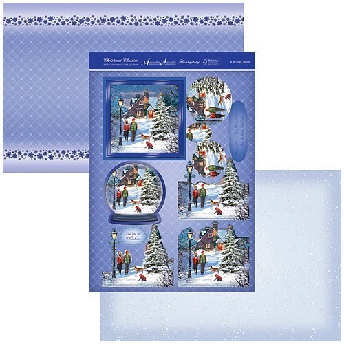 Hunkydory winter stroll - a,