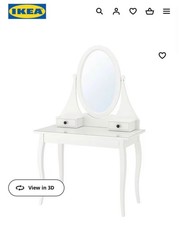 Ikea white dressing table 