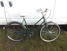 old vintage Elswick Ladies cycle 3 speed rod brakes barn find