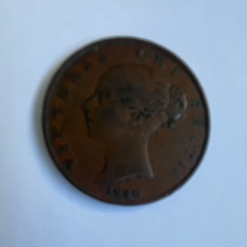 Queen victoria british penny - british,