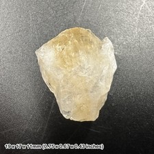 Natural Citrine Point Crystal