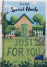 UNCLE BIRTHDAY CARD GARDEN