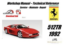 Ferrari 512TR 512 TR Service