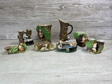 8 x Eastgate Pottery Withernsea / Hornsea Rabbit, Squirrel, Lambs, Fawn, Bundle
