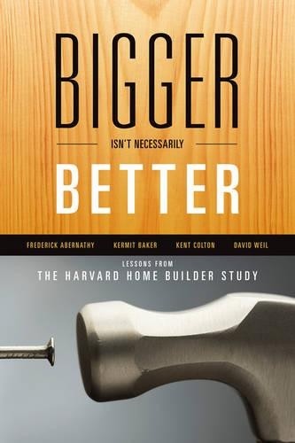 Bigger isn necessarily - bigger, isn't