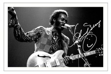 CHUCK BERRY Signed Autograph PHOTO Gift Signature Print Music 