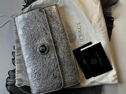 Authentic silver versace - authentic, purse