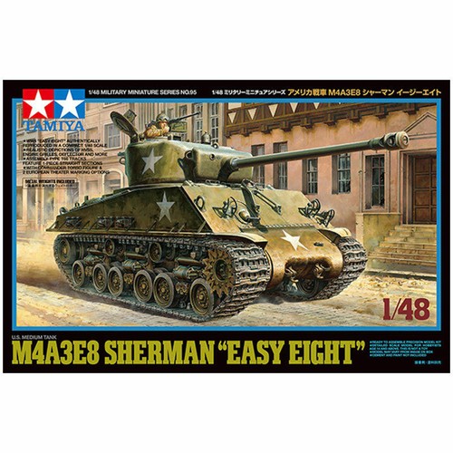 Tamiya 32595 sherman m4a3e8 - sherman,