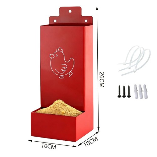Automatic metal chicken feeder - automatic,