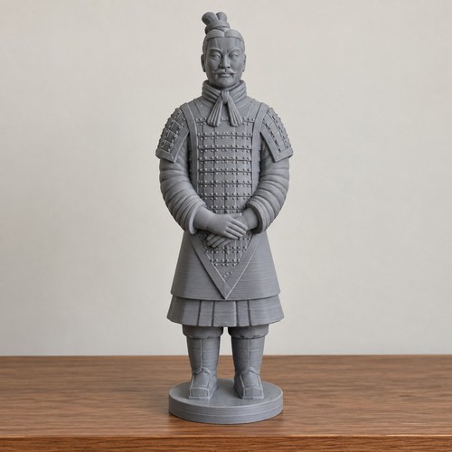 Terracotta army warrior statue - army,