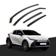 TOYOTA C-HR MK2 2023-Onwards 5 Door SUV Wind Deflectors 4pc Tinted
