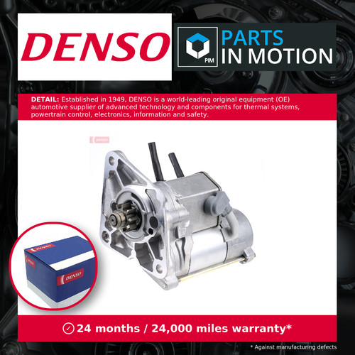 Starter motor fits land rover - starter,