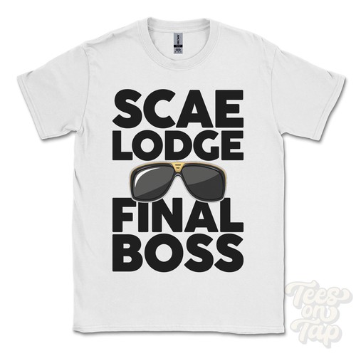 Scae lodge final - boss, t-shirt