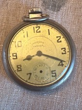 Vintage Ingersoll Yankee Pocket Watch – Early 1900s USA – Pat. 1918 & 1922 – Non