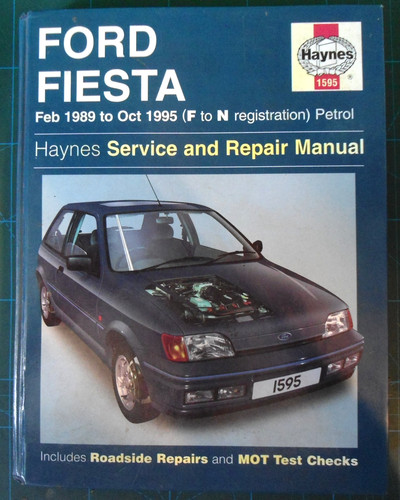 Haynes manual ford fiesta mk3 - ford,