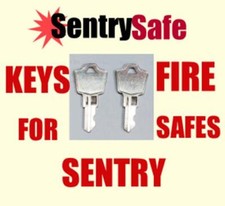 SENTRY 3A2 - 3Z2 SET OF 2 KEYS