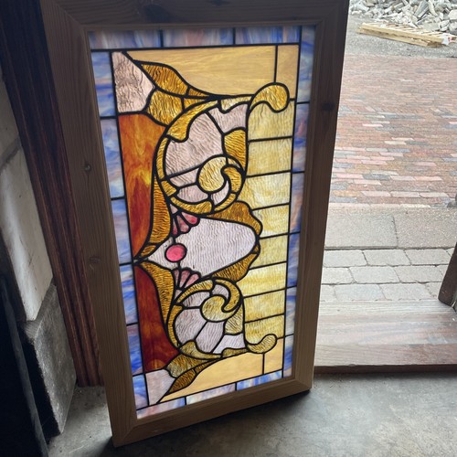 Sg4126 antique stained - sg4126, glass