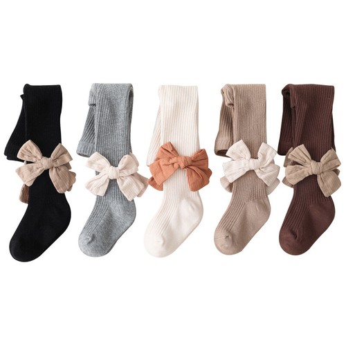 Baby girls heart - baby, tights