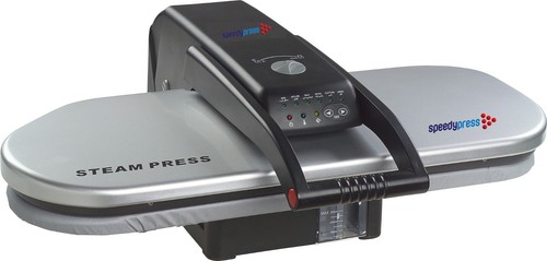 Silver steam ironing press - silver,
