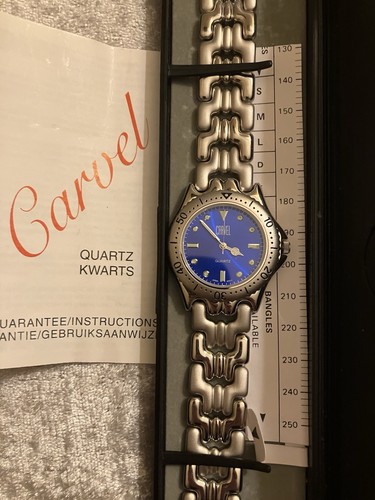 Carvel quartz watch blue - quartz,