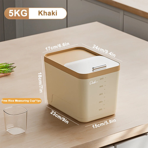 15kg rice storage - 5/10/15kg, box