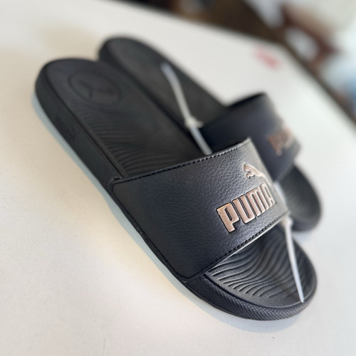 Puma slider sandal black - puma,