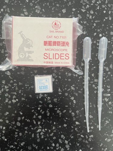 Microscope slides piece - slides, 50