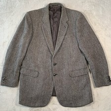 Harris Tweed Jacket Mens 44 L