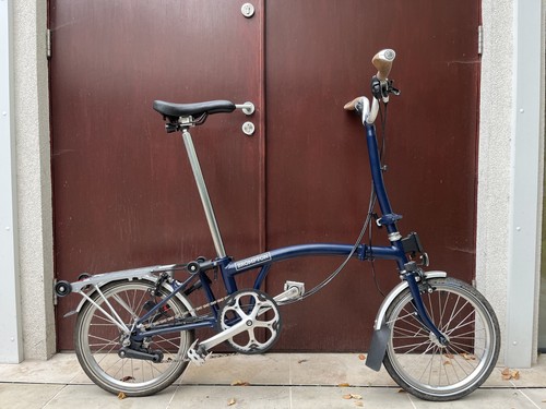 Brompton h6l 2020 tempest - brompton, blue