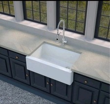 Allen + Roth Apron Front 33x22