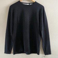 NWT TSE Unisex Black Silk