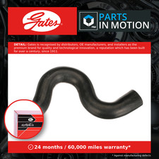 Radiator Hose fits PEUGEOT 206 1.4 Upper 98 to 12 Coolant Gates 1343HX Quality