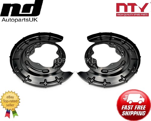 Rear brake disc dust cover - 2x,