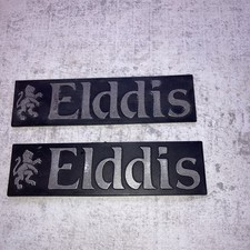 2 Elddis Caravan Camper Badges