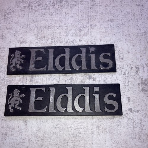 Elddis caravan camper - elddis, badges