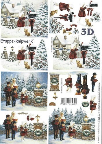 Christmas carol singers - carol, winter