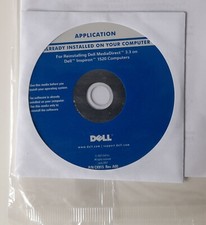 Dell Application For Reinstalling MediaDirect 3.3 Software CD-ROM