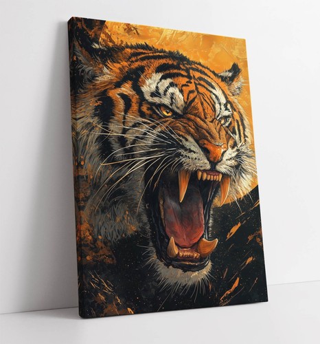 Cool tiger roaring close - cool,