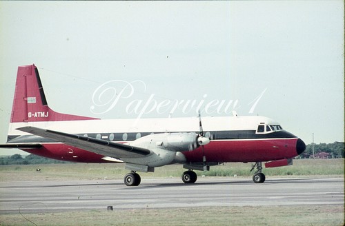 35mm colour airplane slide - 35mm,