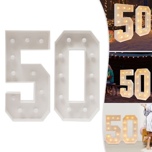 40in marquee light numbers - marquee,