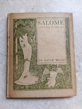 1906 OSCAR WILDE - SALOME A TRAGEDY IN ONE ACT - cover design AUBREY BEARDSLEY