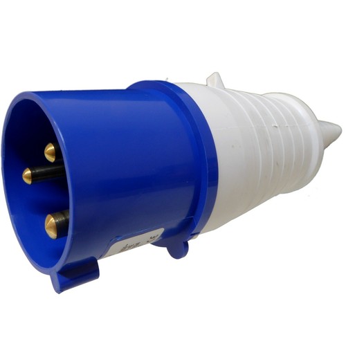 Amp pin ip44 plug 230v - pin,