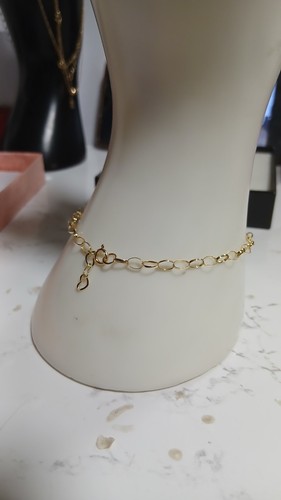 9ct yellow gold bracelet - yellow,