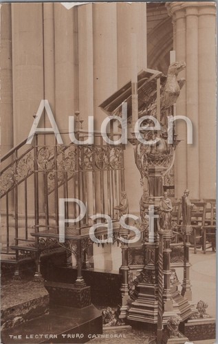 Rppc truro cathedral lectern - rppc,