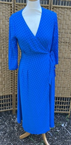 Hobbs london size blue wrap - london,