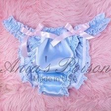Sissy Satin Ruffled Panties