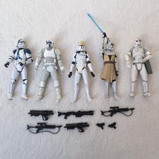 STAR WARS Stormtrooper Bundle 501st Clone Trooper Figure 3:75" Pilot Obi-wan