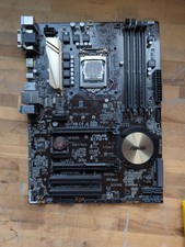 ASUS Z170-K Motherboard DDR4 SDRAM, DIMM LGA1151 With Intel i5 3.5ghz I/O sheild